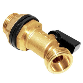 Joywayus rain barrel connection spigot enabling easy water release.