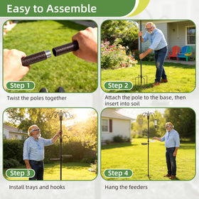JOYWINK ideal for gardens, patios, and yards during bird viewing