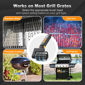JOYWINK safe for porcelain, cast iron, stainless steel, and infrared grills.