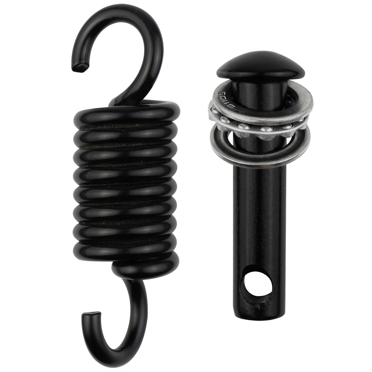 JPKTA Hammock Chair Ultimate Hanging Kit showing smooth spring attachment for comfortable hangs