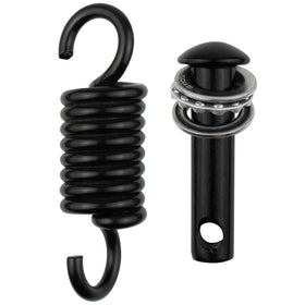 JPKTA Hammock Chair Ultimate Hanging Kit showing smooth spring attachment for comfortable hangs