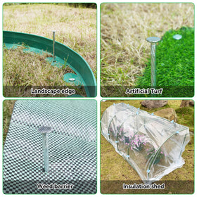 JPOIP 100-pack landscape stakes provides ample spares for projects