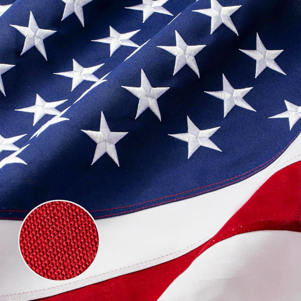 JPorton American Flag 3x5ft for outdoor use, full view ready for porches and yards.