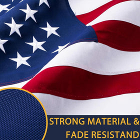 Tear-proof fabric designed to endure outdoor conditions.