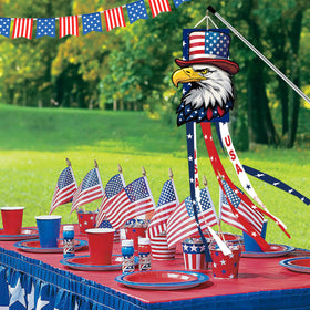 Jremreo USA Letters on Windsock showcase clear national branding.