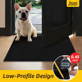 JSEI rug suited for indoor entryways and high foot traffic.