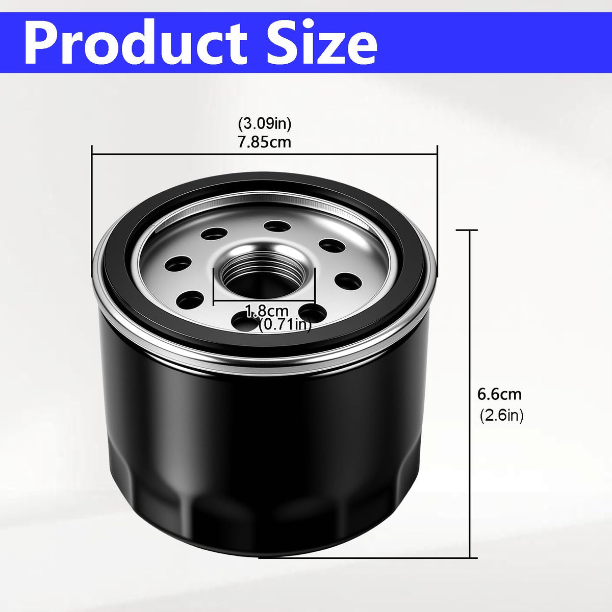 JSIERLUOV dimensions guide illustrates kit size for easy fit.