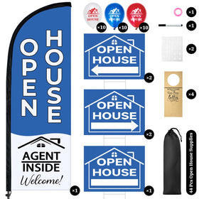 Jsngbse yard signs on stakes attract passing buyers to your property.