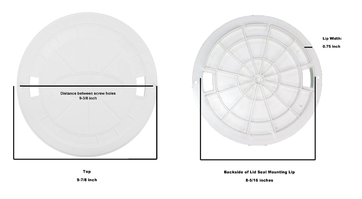 JSP Manufacturing deck lid with UV inhibitors for long outdoor use.