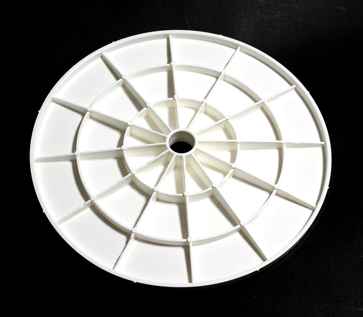 JSP Manufacturing skimmer cover side view demonstrates precise fit for 9-inch lids and spas.