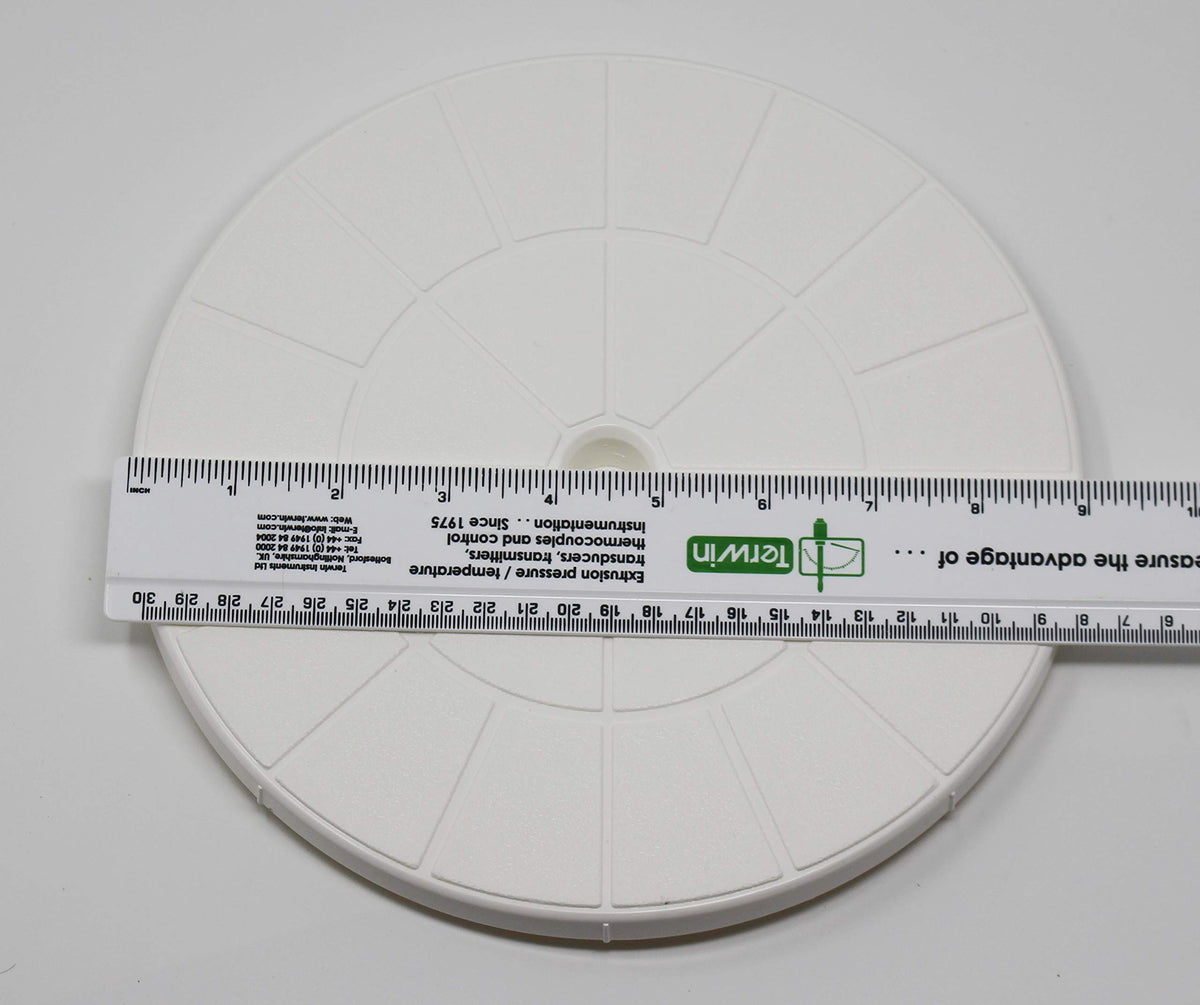 JSP Manufacturing skimmer cover packaged white, ready to install for pool maintenance.