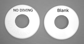 Replacement blank escutcheon for Hayward SP1041 by JSP.