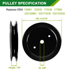 JSXDNWYJ pulleys ensure smooth belt alignment for quieter operation