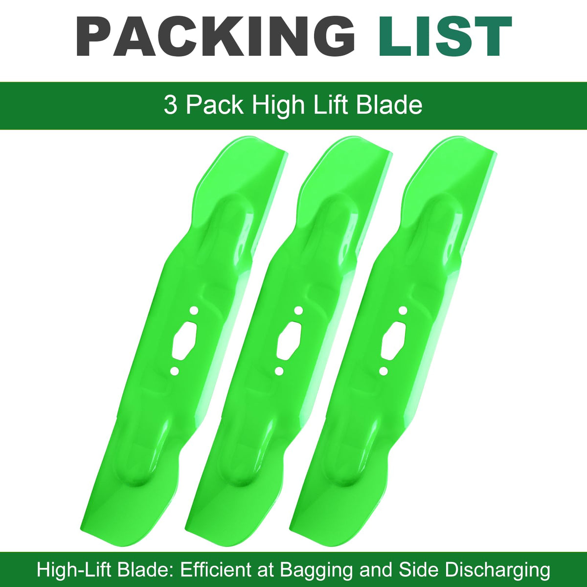 JSXDNWYJ 742P05094 three-pack value for quick blade replacements.