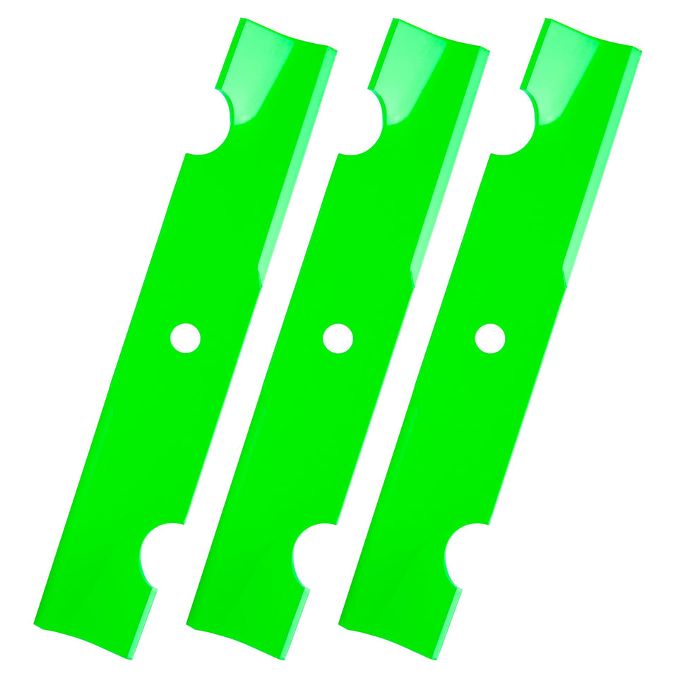 JSXDNWYJ blade set for Bad Boy 42-inch deck, durable steel edge
