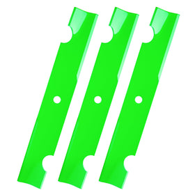 JSXDNWYJ blades measure 16-1/2 x 2-1/2 x 0.197 inches with a 5/8 inch center hole.