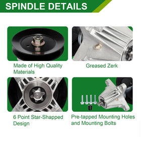 JSXDNWYJ spindle assembly for Bronco 42 highlighting compatibility and durable fit