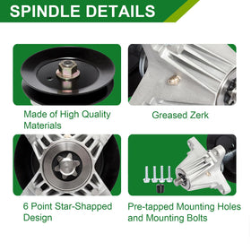 JSXDNWYJ spindle compatible with Craftsman G8400 and MTZ series for versatile maintenance