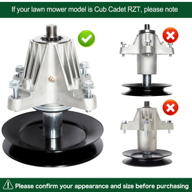 JSXDNWYJ durable spindle design suitable for long-lasting mower deck performance