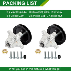 JSXDNWYJ spindle assembly for Murray 115-42 and 42-inch decks for easy repair