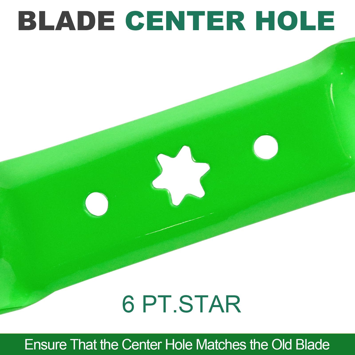 JSXDNWYJ ZT1 50 high-lift blade in hand for easy installation.