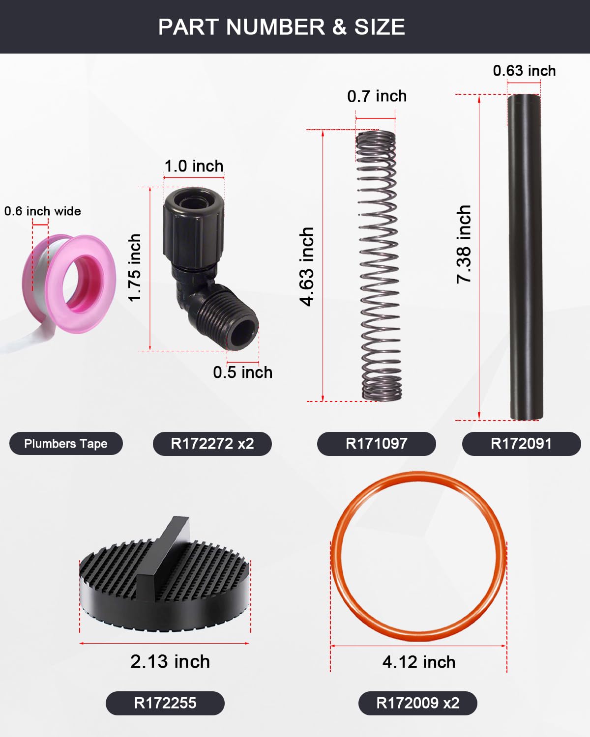 JSYFCFC O-Ring provides a reliable seal to prevent leaks.