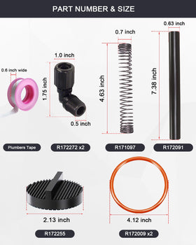 JSYFCFC O-Ring provides a reliable seal to prevent leaks.