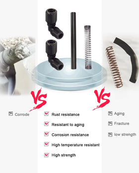 JSYFCFC screen component ensures debris filtration in the chlorinator path.