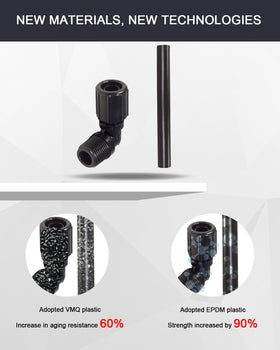 JSYFCFC tube support highlights secure alignment during installation.