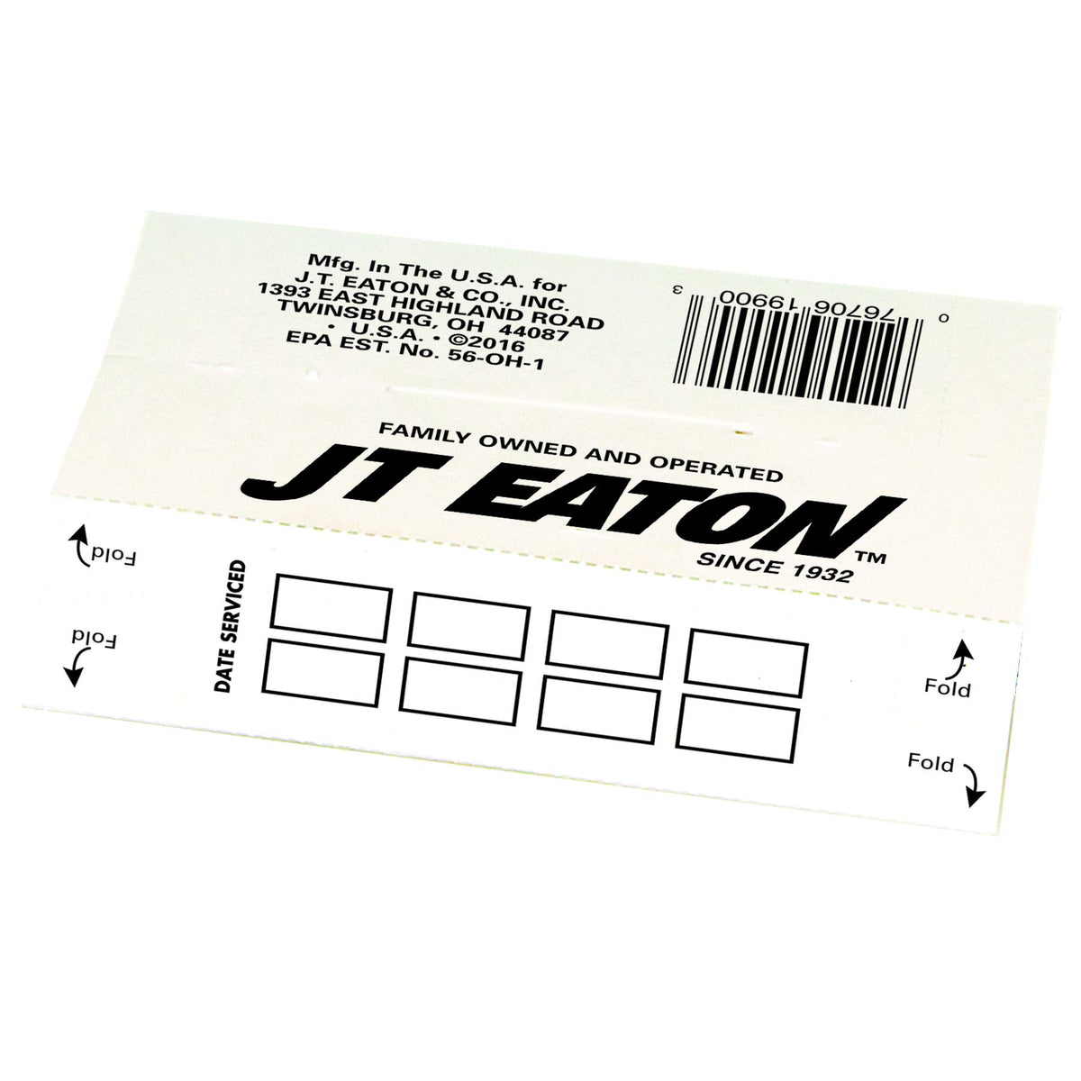 JT Eaton Stick-Em 198-12S glue trap for versatile indoor and outdoor use