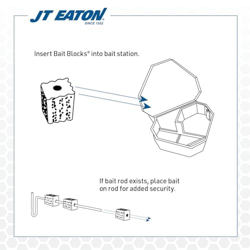 Tamper-evident resealable JT Eaton pail protects bait blocks