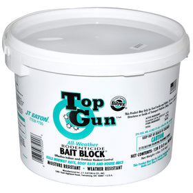 JT Eaton Top Gun all-weather bait blocks in a pack, ready for large-scale rodent control