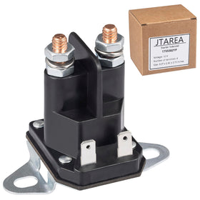 JTAREA 1755382YP starter solenoid close up shows copper contacts for durable performance