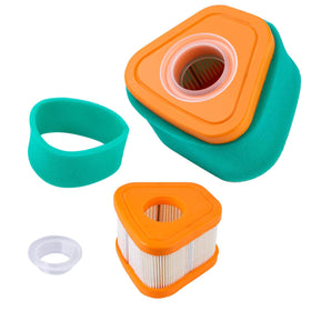 JTEYINH universal-fit air filter for lawn mowers keeps carburetors clean.