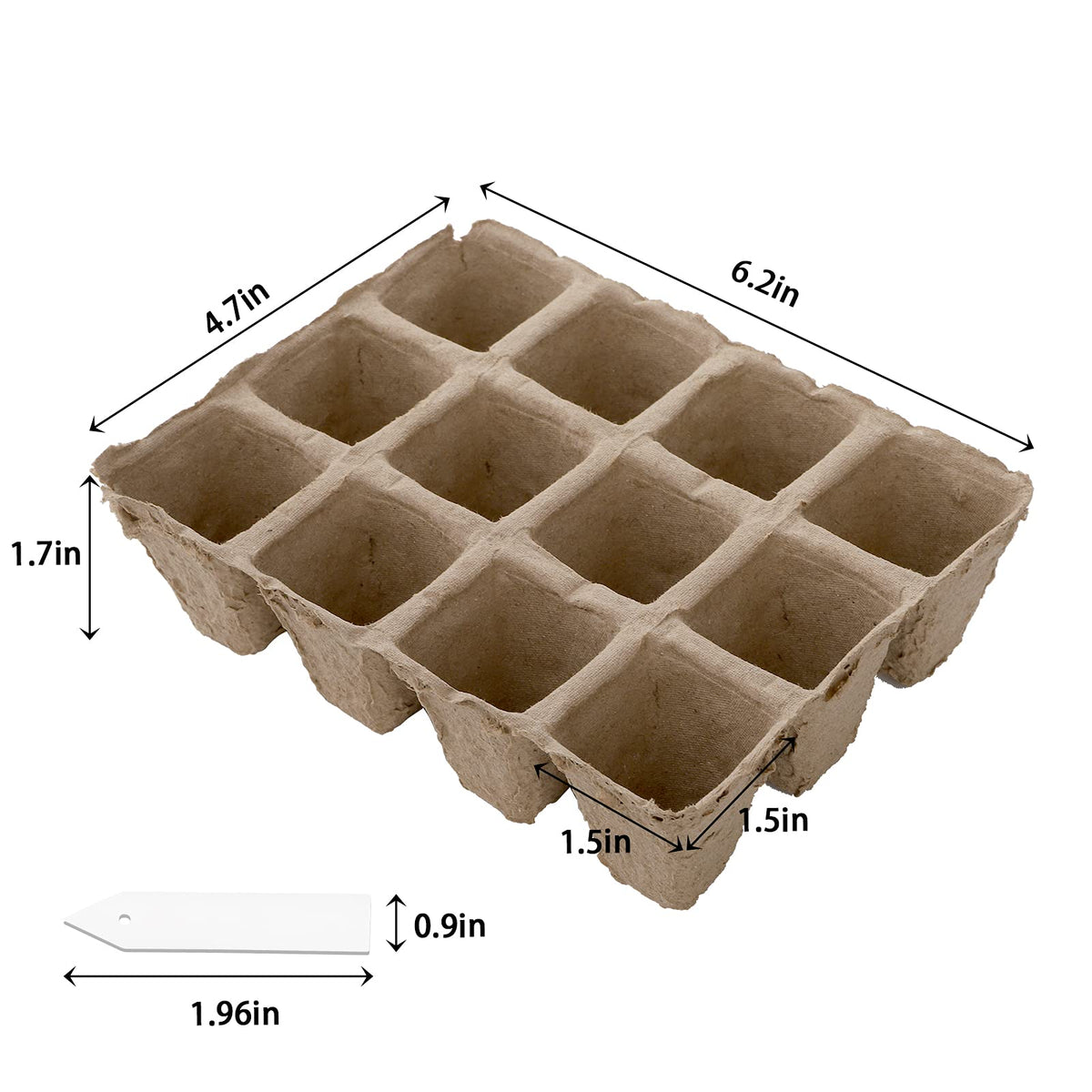 Jucoan 480-cell germination tray for starting multiple crops.