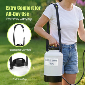 Judkoir adjustable shoulder strap keeps hands free during garden tasks
