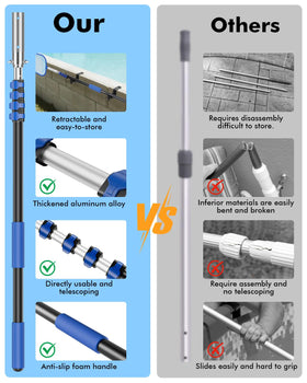 Juecity foam grip reduces hand fatigue for comfortable extended cleaning