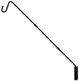 Juegoal deck hook 25-inch mounted for easy patio bird viewing.