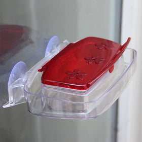 Juegoal clear bowl shows nectar level for easy monitoring.