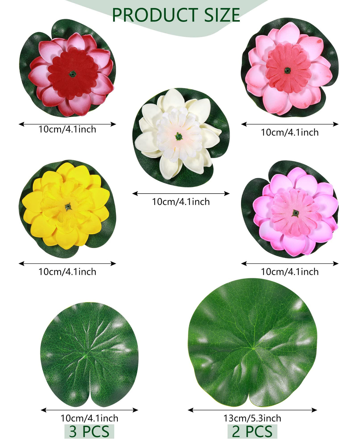 Juinte floating lotus flowers brighten ponds with realistic, colorful blooms.