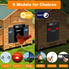JUJOJB large-opening design accommodates chickens, ducks, and other poultry.