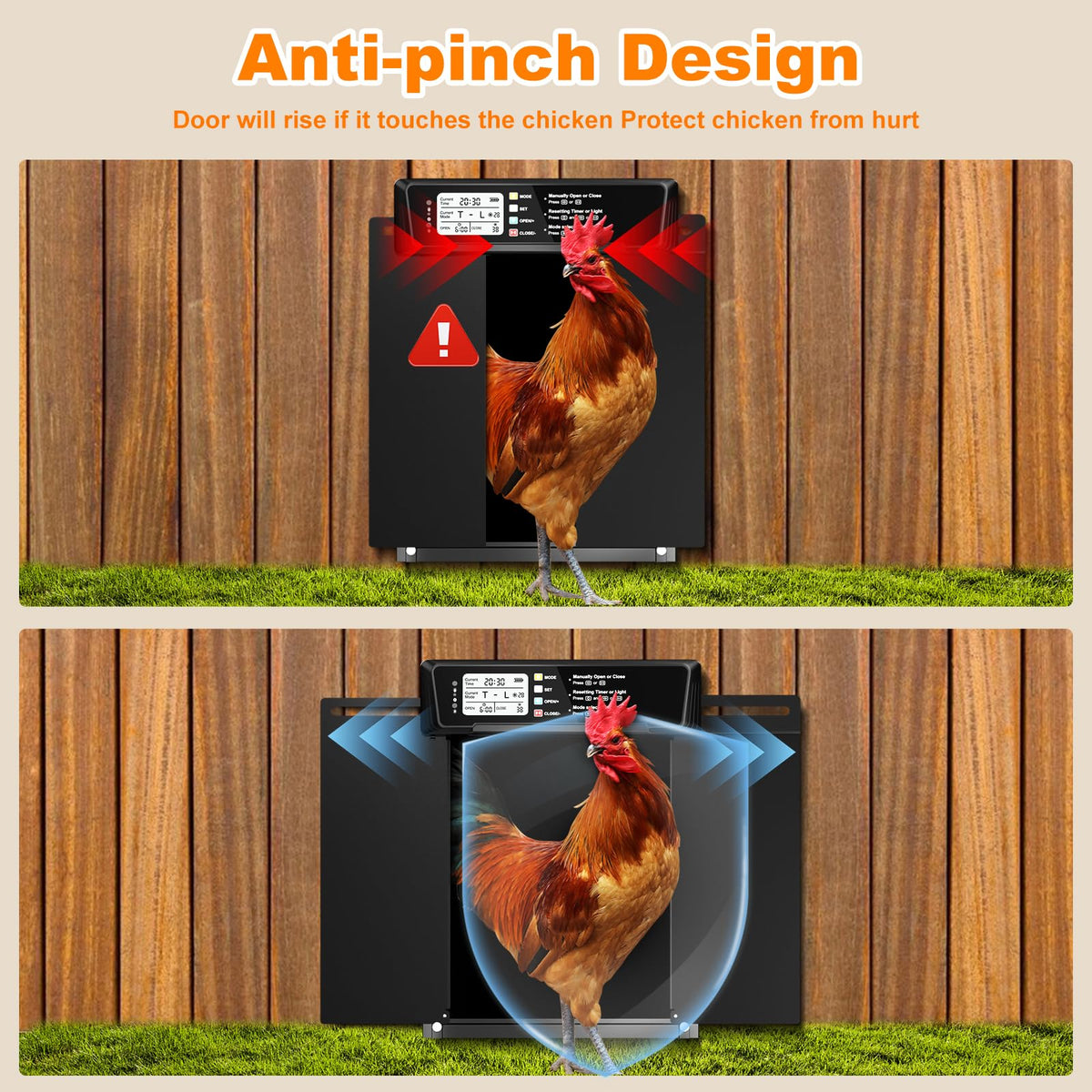 JUJOJB weather-resistant aluminum body withstands cold and heat.