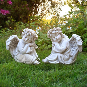 Juliahestia front porch angel decor enhances seasonal gatherings