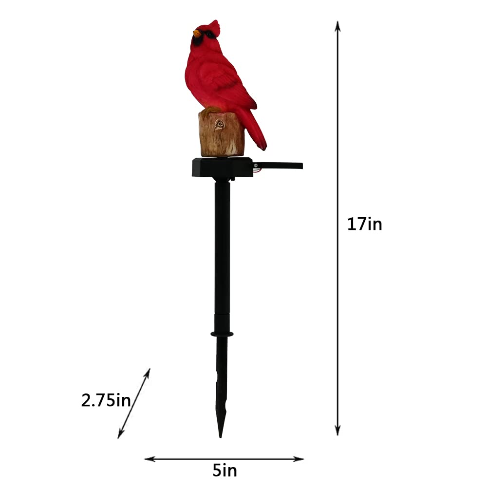 Juliahestia porch garden decor bird ornament boosts curb appeal.