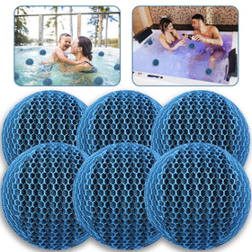 JULMELON hot tub scum absorber ball floating, removing surface grease.