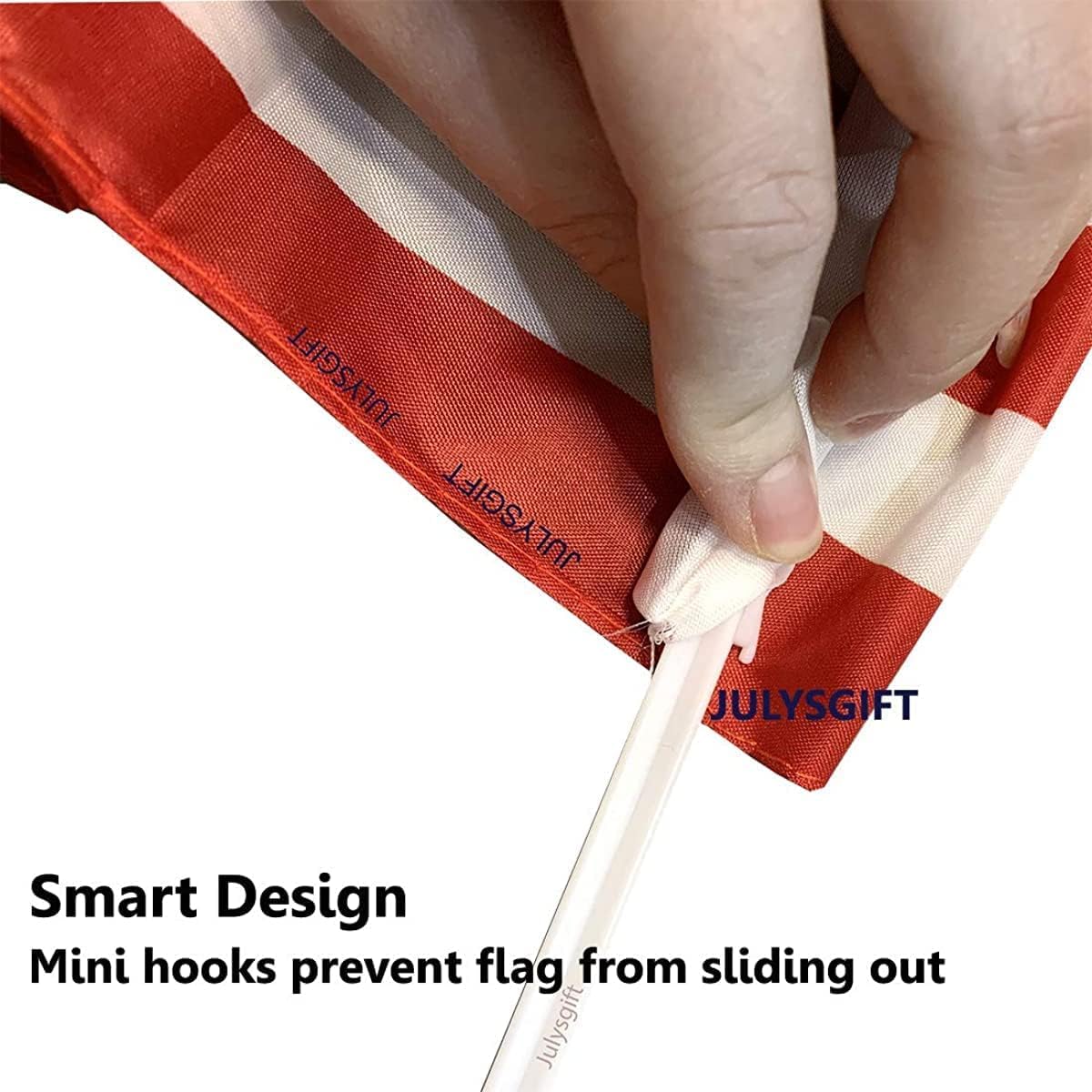 Julysgift polyester US flag material for durable use