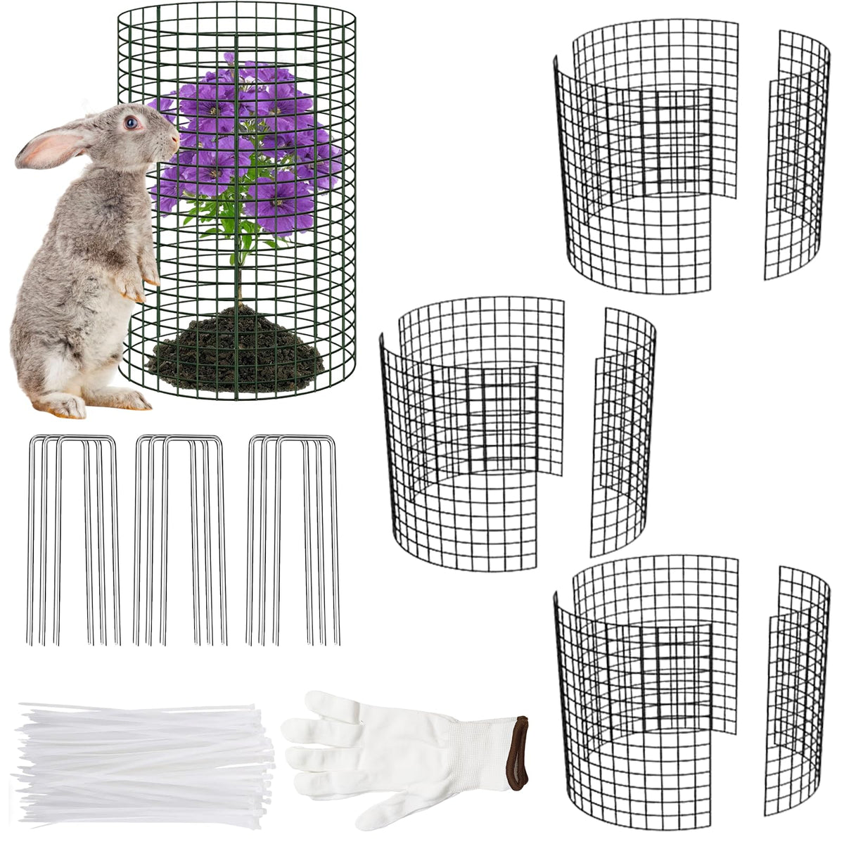 Julyxi 3-pack plant protectors contents for pest defense