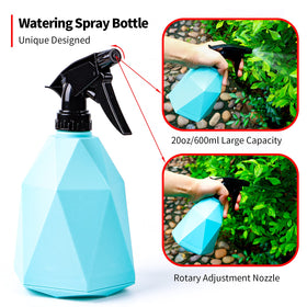 JUMPHIGH blue cultivator for breaking clumps and aerating soil.