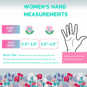 JUMPHIGH garden gloves palms with non-slip PVC dots for secure tasks.