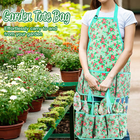 JUMPHIGH garden tools set gloves for grip and protection